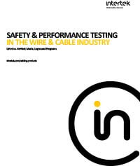 Safety & Performance Testing in the Wire & Cable Industry