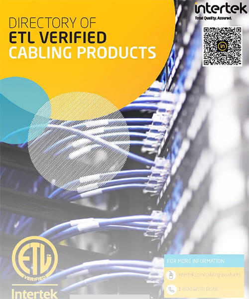 ETL Verified Cabling Products Directory